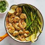 Garlic Butter Shrimp & Asparagus