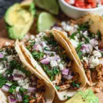 Garlic Lime Chicken Street Tacos