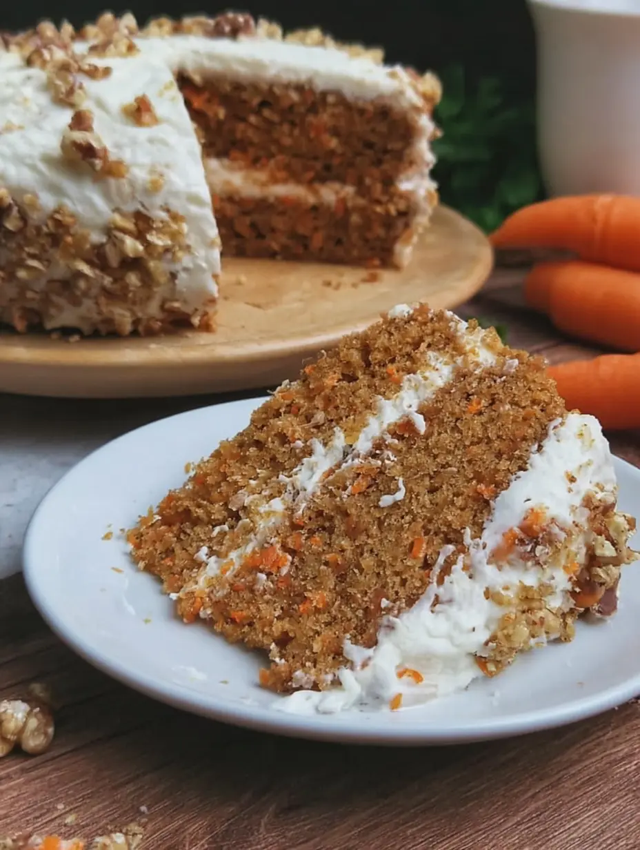 Gluten Free Moist Carrot Cake