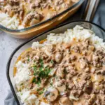 Ground Beef Stroganoff Meal Prep