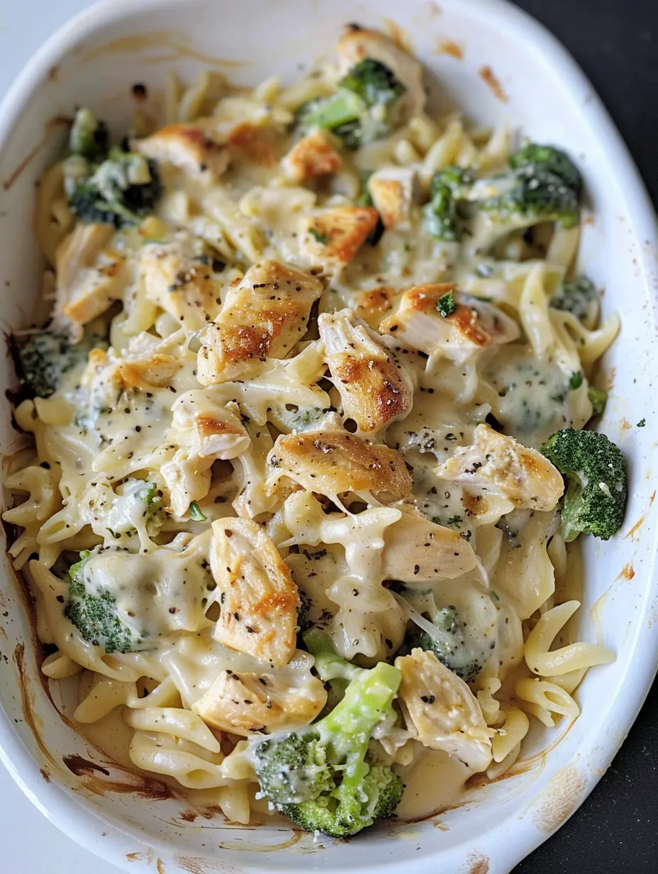 High Protein Chicken Alfredo Meal Prep
