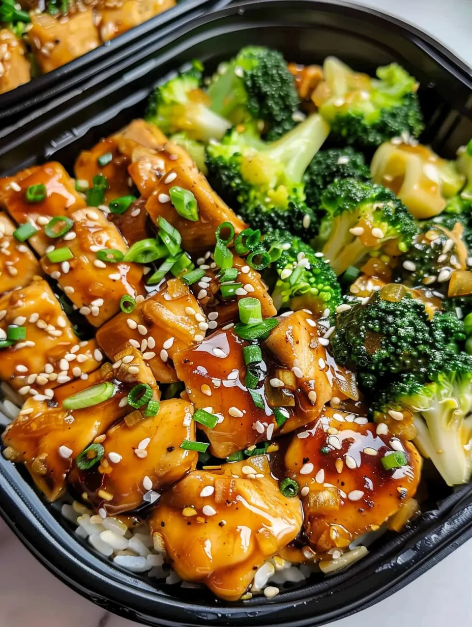Honey Garlic Chicken Meal Prep
