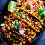 Juicy Ground Chicken Taco Skillet