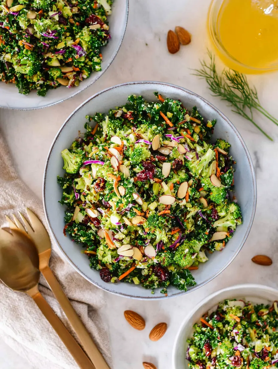 Kale and Broccoli Detox Salad