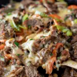 Keto Philly CheeseSteak Skillet Recipe