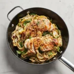 Lemon ﻿Asparagus Chicken Pasta