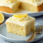Lemon Cake with Lemon Cream Cheese Frosting