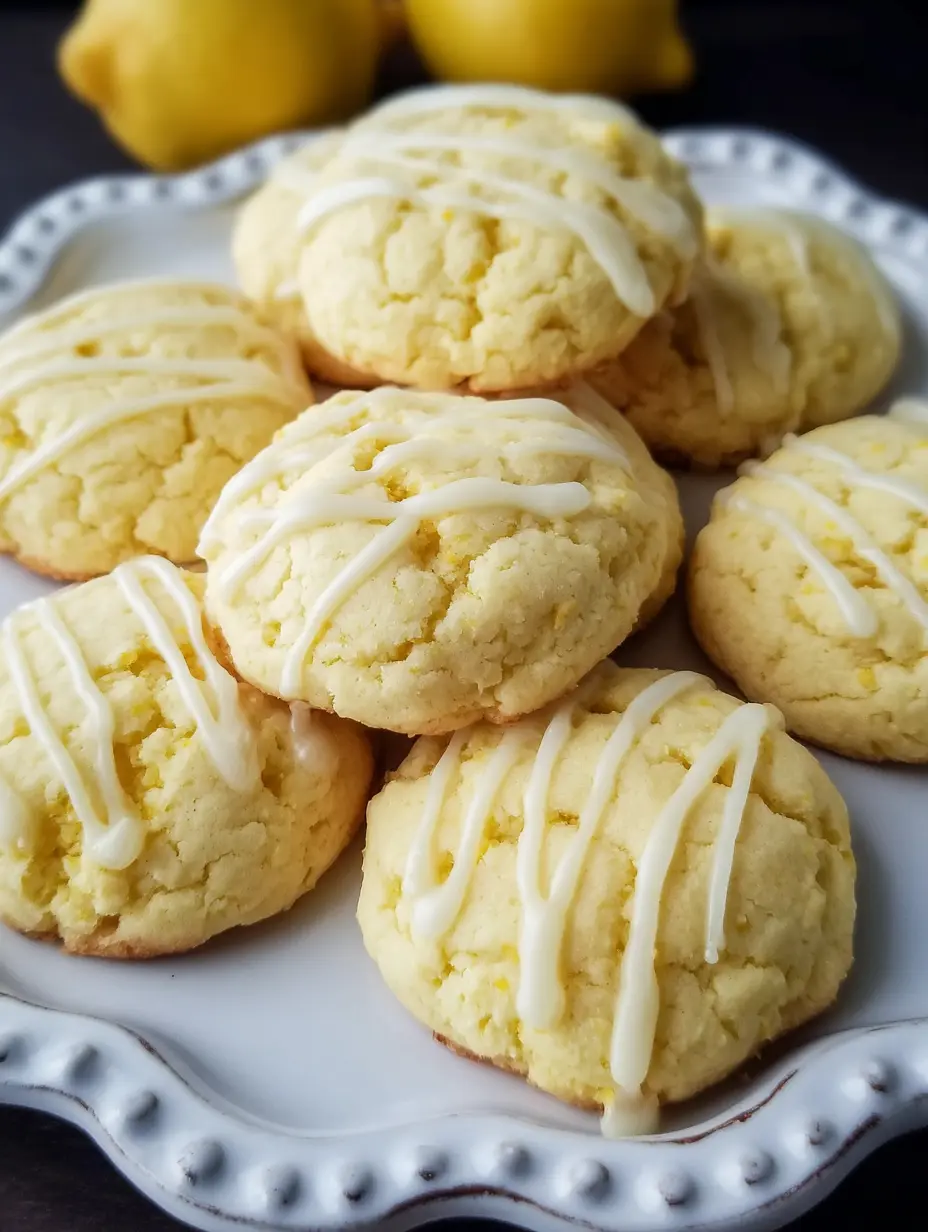 Lemon Cheesecake Cookies