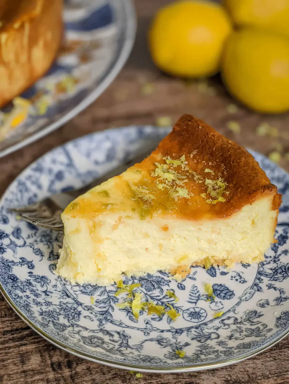 Lemon-Ricotta Cheesecake