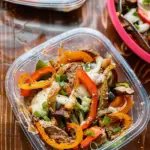 Low Carb Philly Cheesesteak Meal Prep Bowls