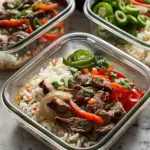 Meal Prep Philly Cheesesteak Bowls