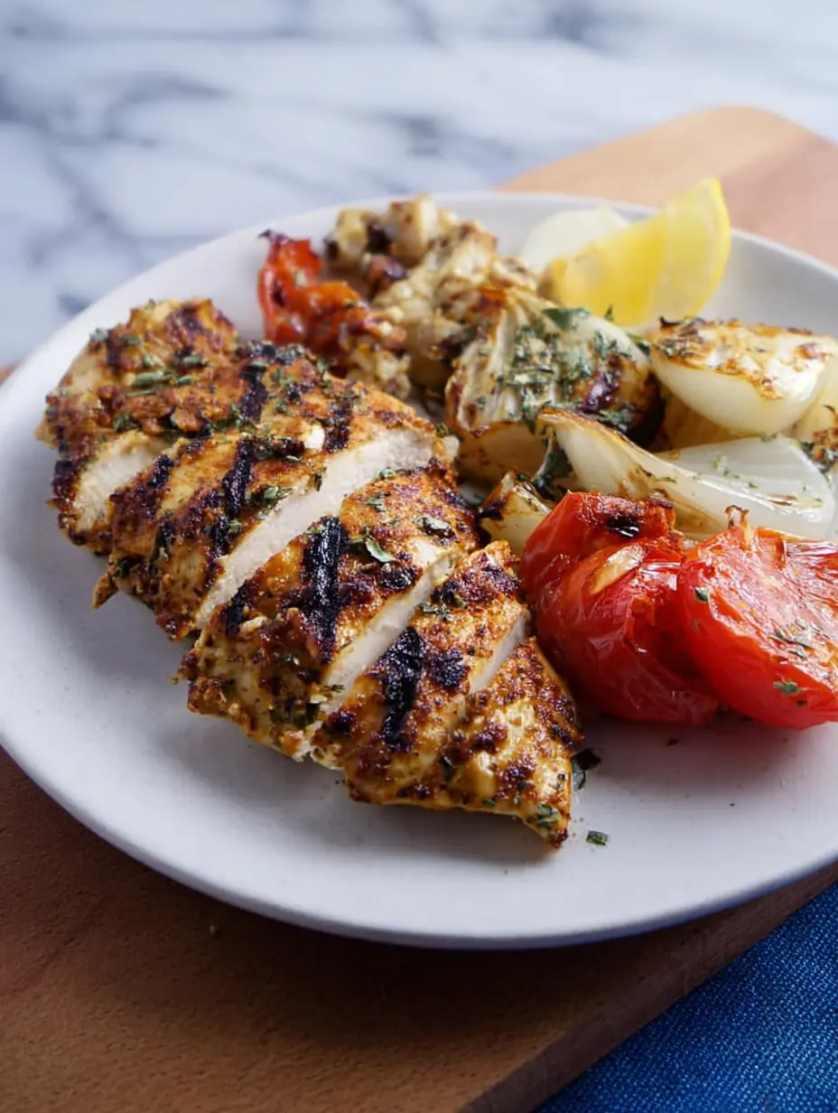 mediterranean grilled chicken breast