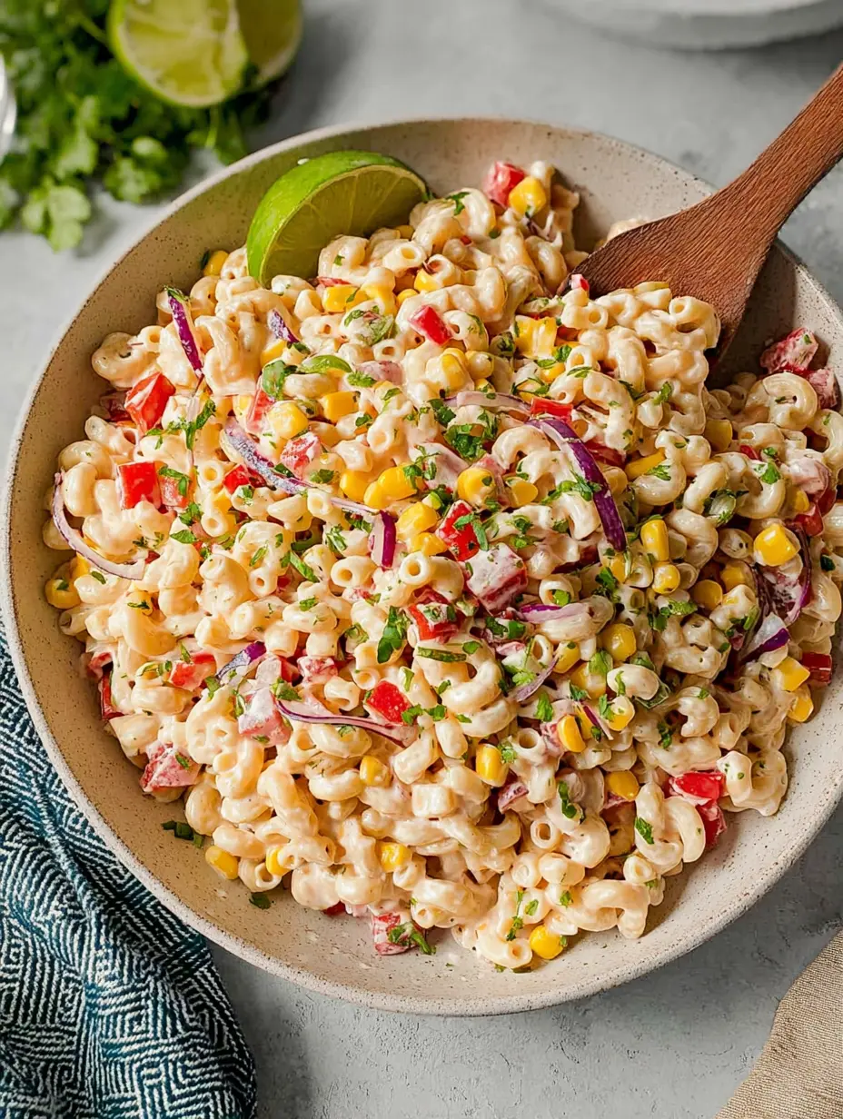Mexican Macaroni Pasta Salad