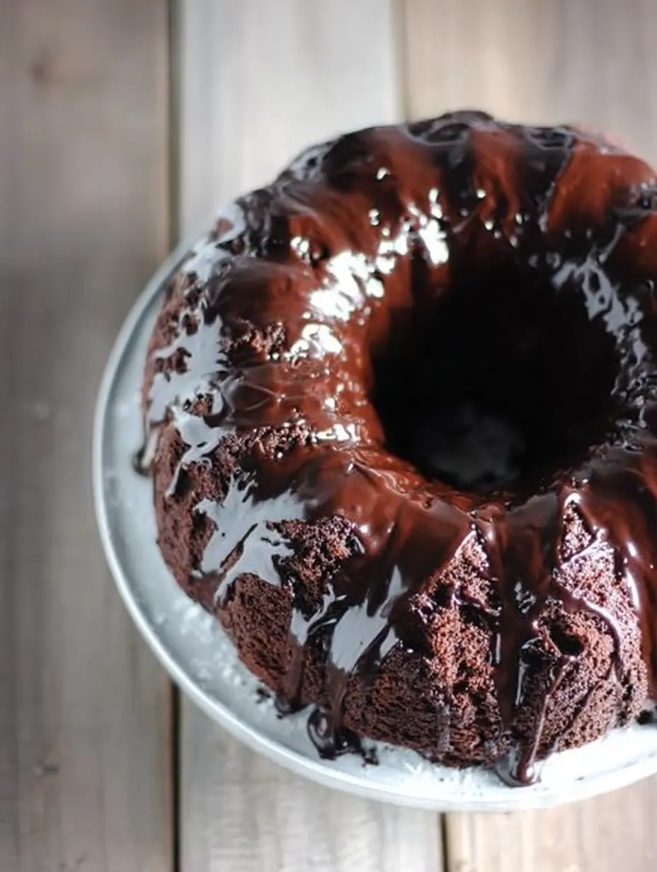 Moist Chocolate Bundt Cake