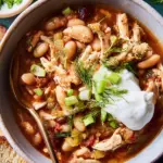 One-Pot Greek Chicken Chili