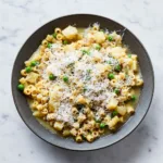 Pasta With Peas & Potatoes