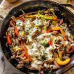 Philly Cheesesteak Skillet