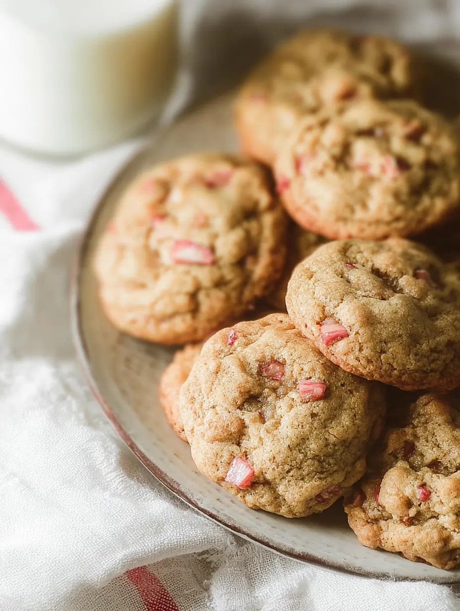Rhubarb Cookies