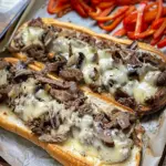 Sheet Pan Philly Cheesesteaks