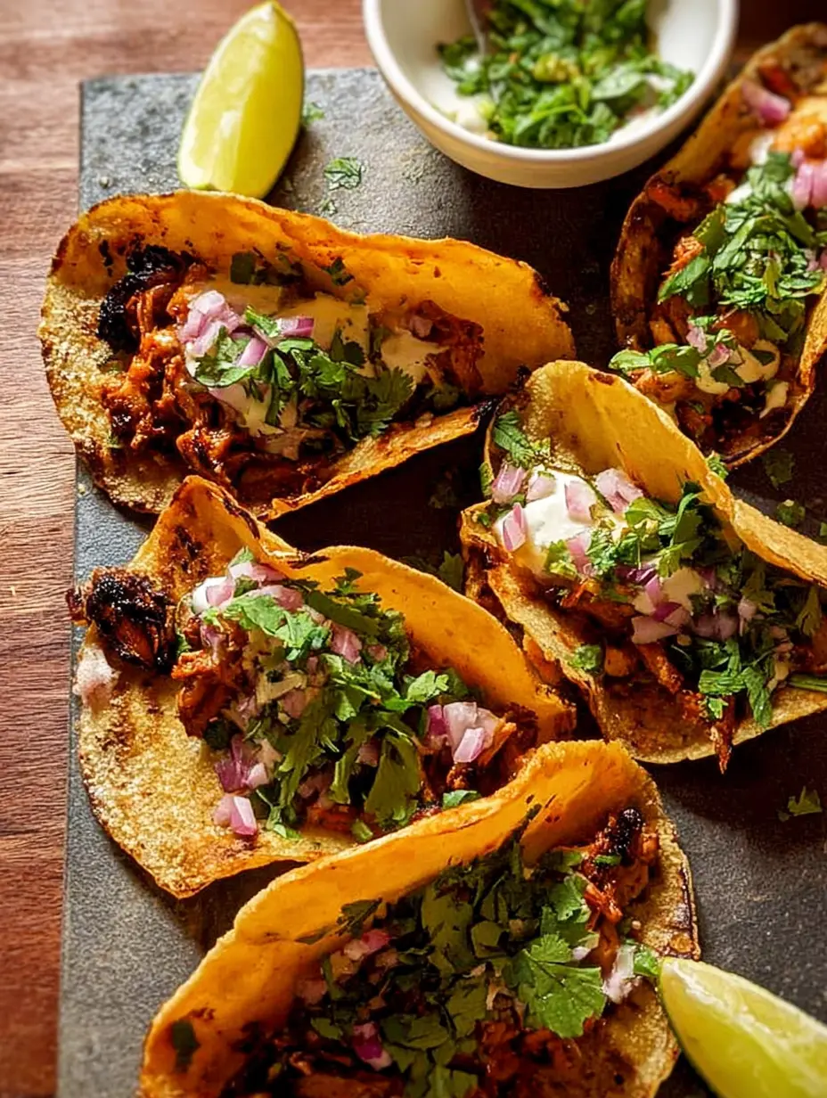 Smoky Chipotle Chicken Tacos