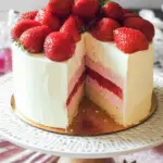 Strawberry Cheesecake for Birthday Dessert