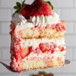 Strawberry Shortcake Cheesecake Layer Cake