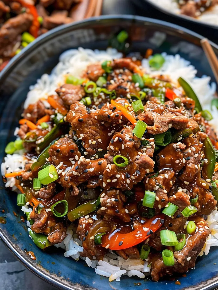 Teriyaki Beef Bowls
