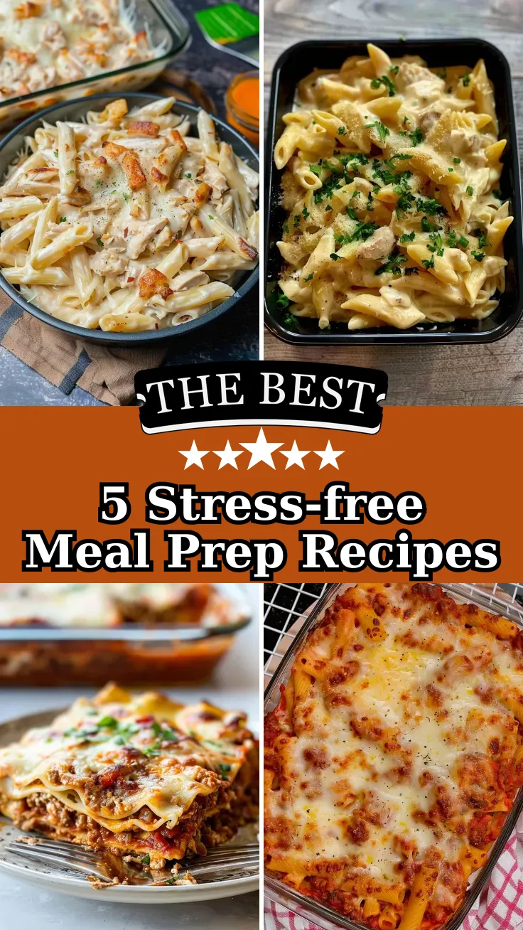 5 Easy Meal Prep Dishes for a Stress-Free Week