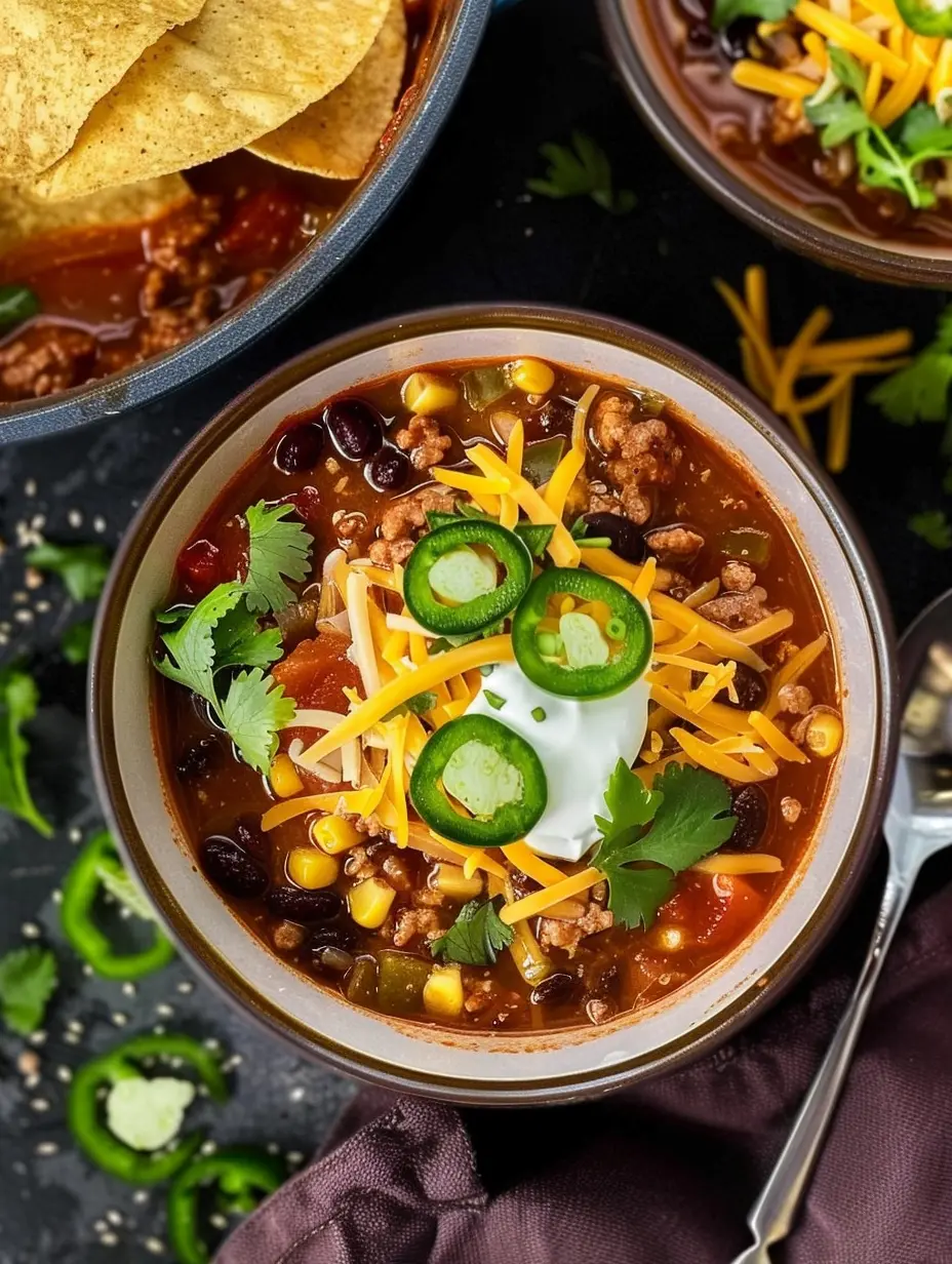 5 Ingredient Taco Soup