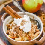 Air Fryer Apple Crisp