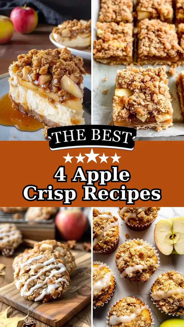 4 Amazing Apple Crisp Dessert Recipes to Try