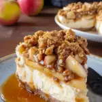 Apple Crisp Cheesecake