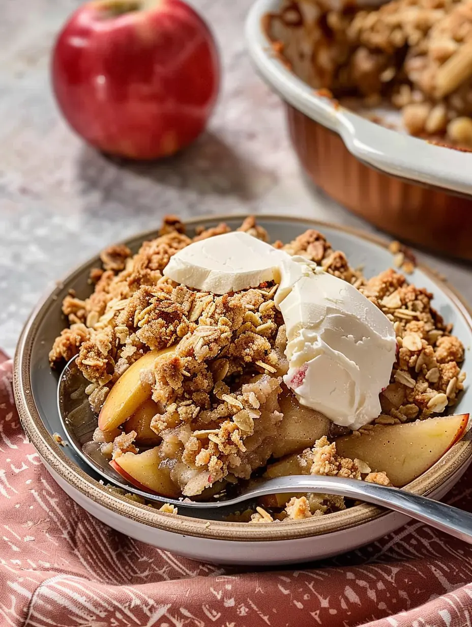 Apple Crisp Without Butter