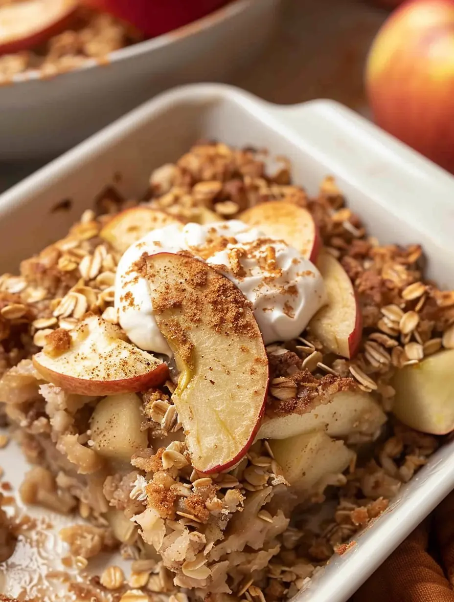 Apple Oat Bake
