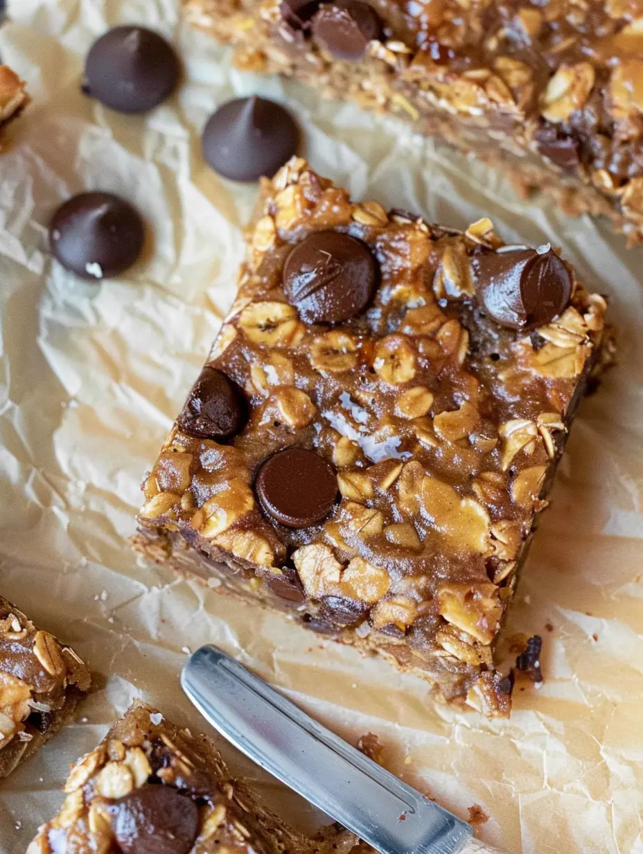 Banana Oat Bars