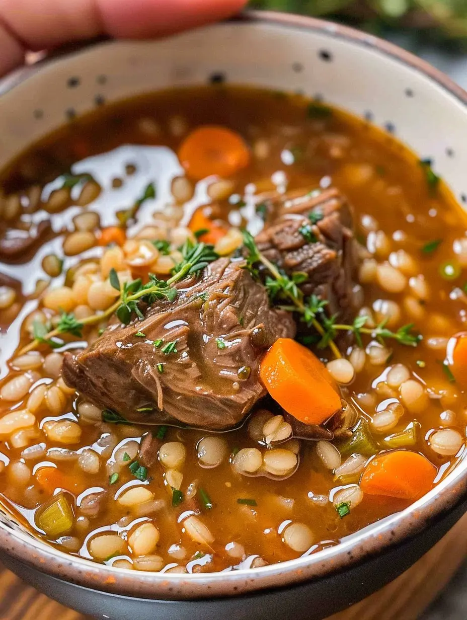 Beef Barley Soup