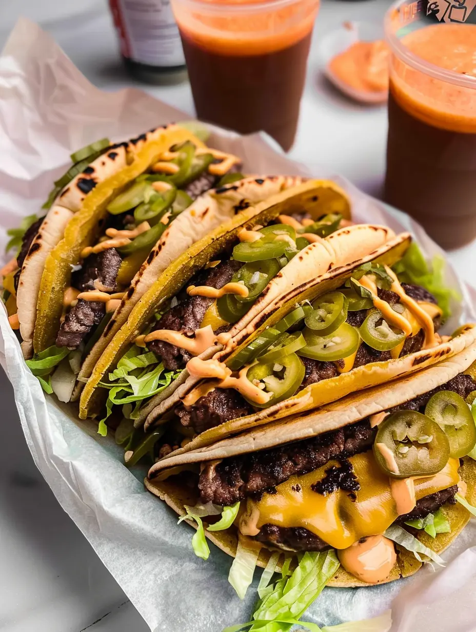 Big Mac Smash Burger Tacos