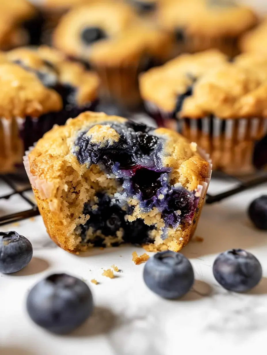 Blueberry Protein Muffins