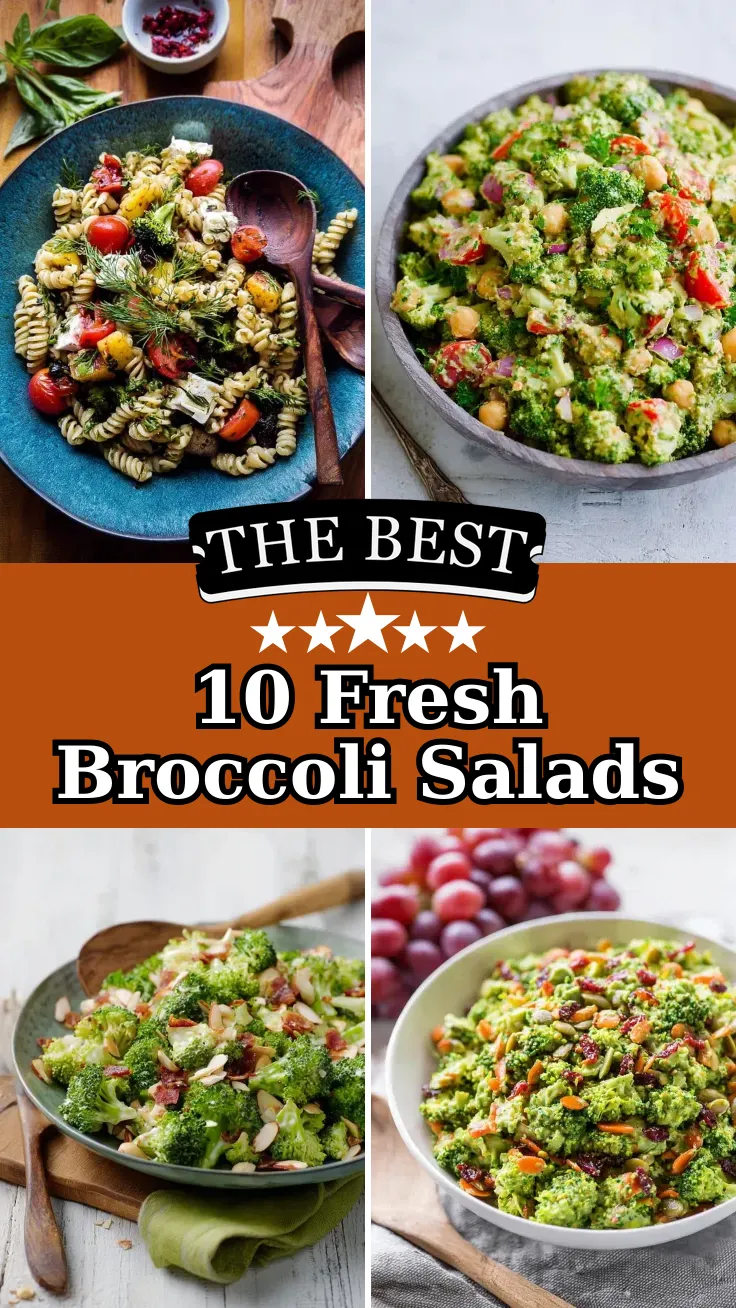 10 Broccoli Salad Recipes for Fresh and Crunchy Meals