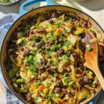 Cabbage Beef Skillet