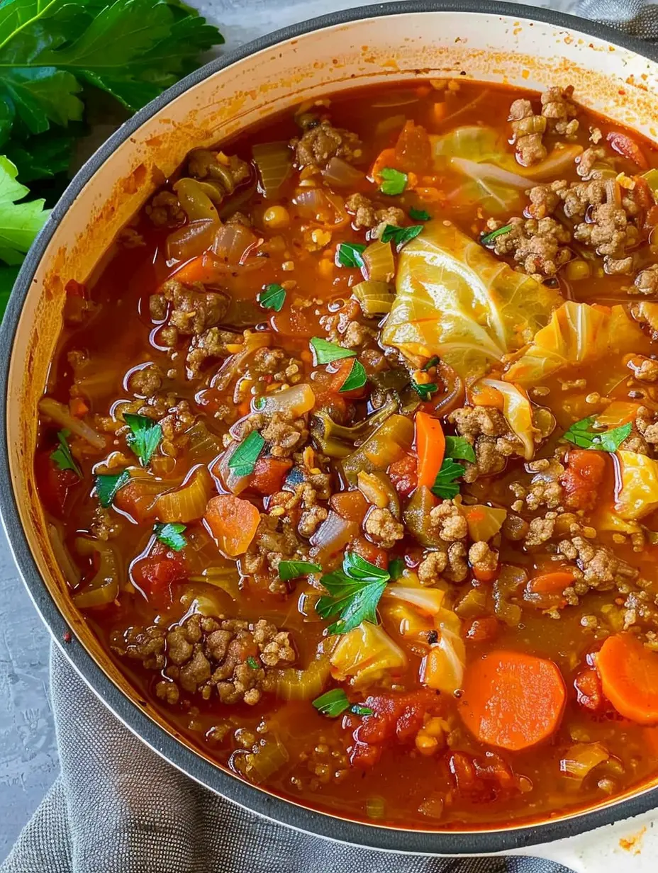 Cabbage Roll Soup