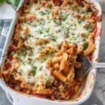 Cheesy Beef Pasta Bake
