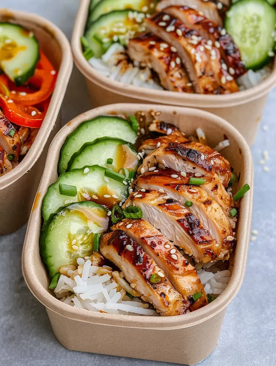 Chicken and Rice Meal Prep