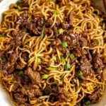 Chili Garlic Beef Noodles