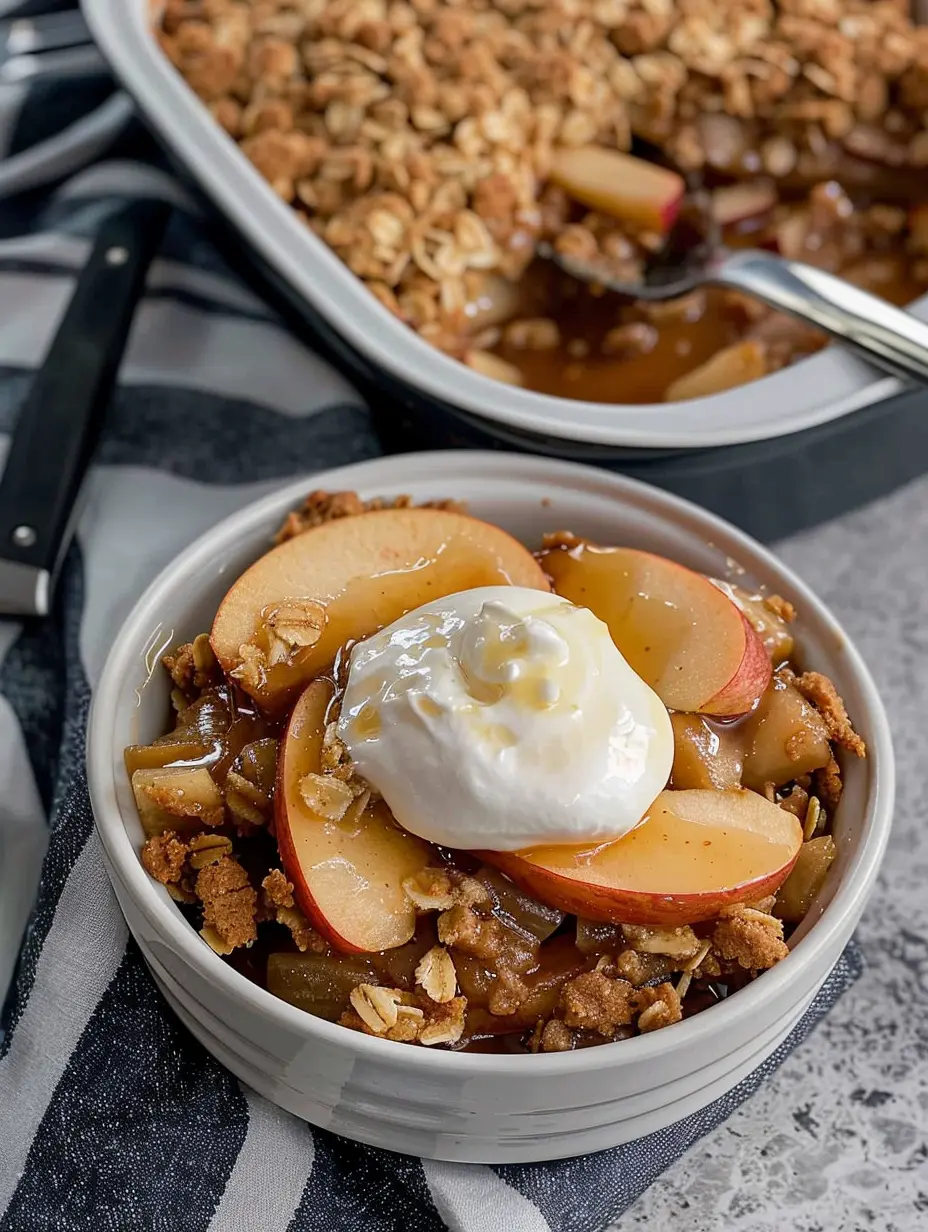 Crockpot Apple Crisp