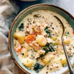 Crockpot Chicken Gnocchi Soup