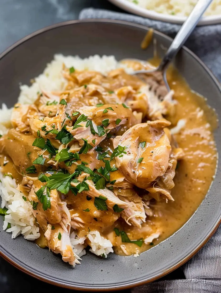 Crockpot Chicken & Gravy