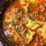 Crockpot Lasagna Soup