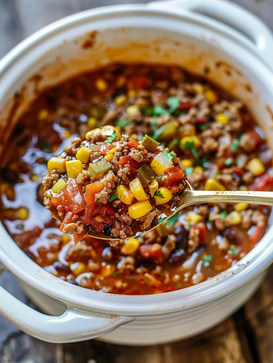 Crockpot Taco Soup