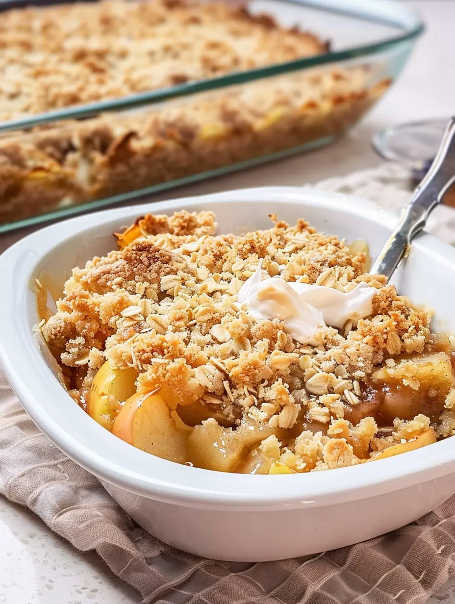 Dairy Free Apple Crisp